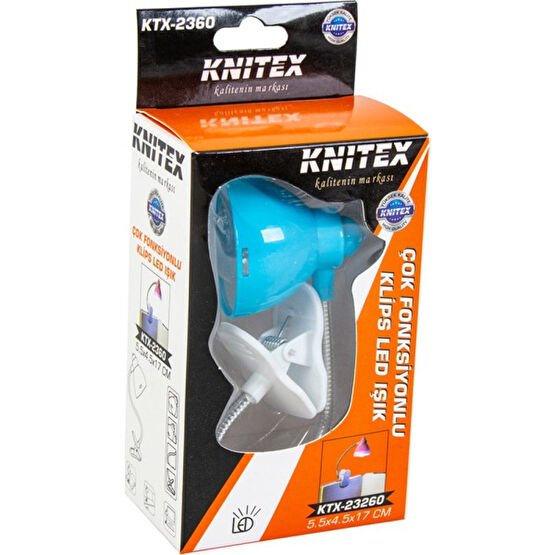 Knitex Kitap Okuma Lambası KTX2360 - Beyaz Masa Lambası Fiyatı
