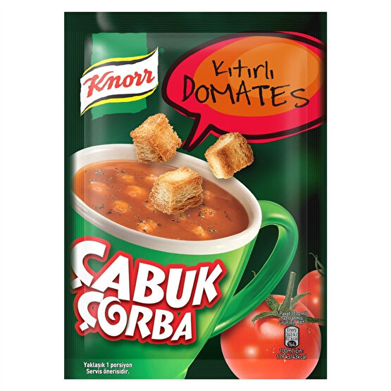 Knorr Çabuk Çor Kıtırlı Domates 144x22 g 24'lü Hazır Çorba Fiyatı