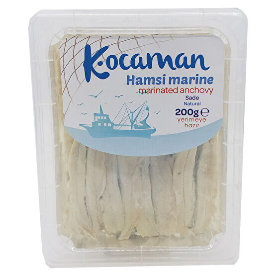 Kocaman Hamsi Sade Naturel Fieto Marine 200 Gr Deniz Ürünü Fiyatı