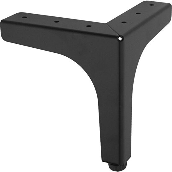 Koldoor Minerva Metal Siyah Mobilya Ayağı Ayarlı Koltuk Chester Baza Ayağı 17,5 cm 1 Adet Koltuk Takımı / Seti Fiyatı