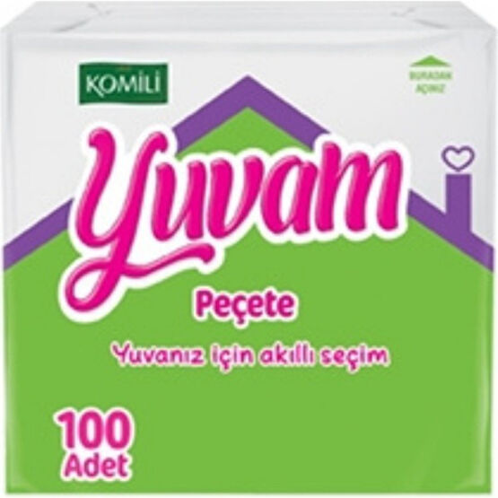 Komili Yuvam Kağıt Peçete 100'LÜ Peçete Fiyatı