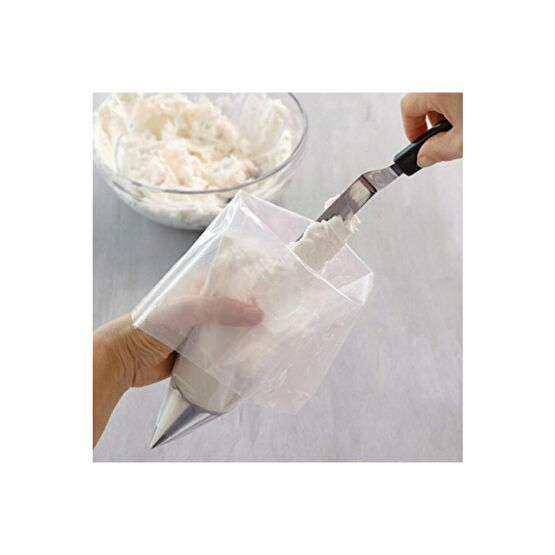 Korinitta Krema Sıkma Torbası 10 Adet 26x63cm (DUYSUZ) Hamur Yoğurma Makinesi Fiyatı