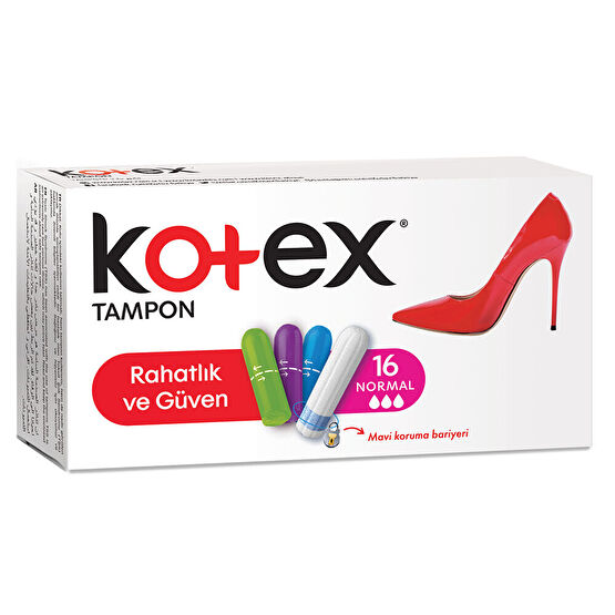 Kotex Tampon Normal 16'lı Hijyenik Pedler ve Tamponlar Fiyatı