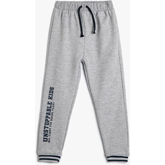 Koton Jogger Eşofman Altı Baskı Detaylı Beli Bağlamalı Bebek Eşofman Fiyatı
