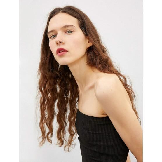 Koton Kadın Straplez Tanktop Fitilli 1YAL38006IK