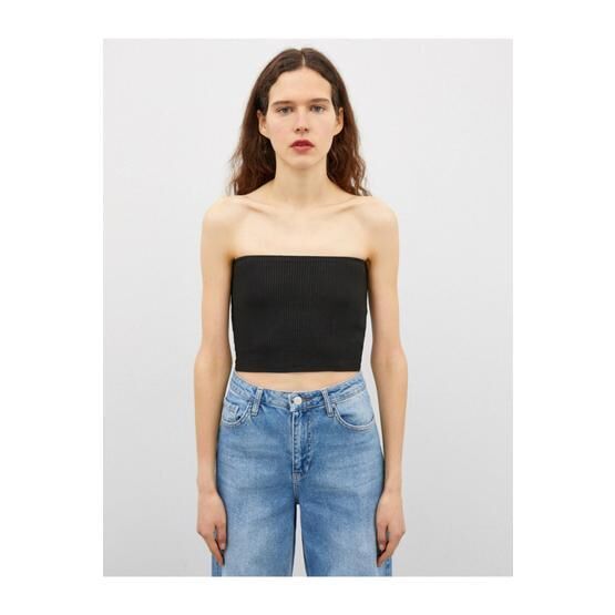 Koton Kadın Straplez Tanktop Fitilli 1YAL38006IK