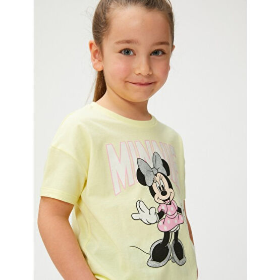Koton Minnie Mouse Tişört Lisanslı Pamuklu Bebek T-shirt Fiyatı