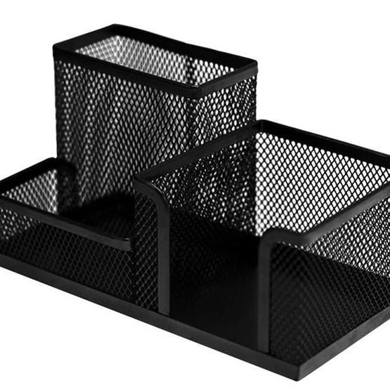 Kraf 410G Siyah 3'lü Perfore Organizer