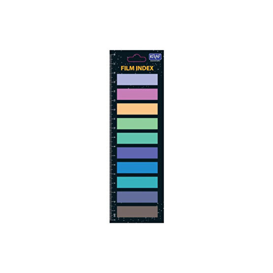 KRAF Index Film (pp) 13x44 Mm 10 Renk X 20 Yp 51246