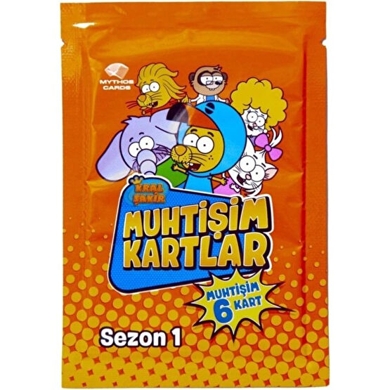 Kral Şakir Muhtişim Kartlar - Sezon 1 (6 Kartlık Paket) Eğitici Oyuncak Fiyatı