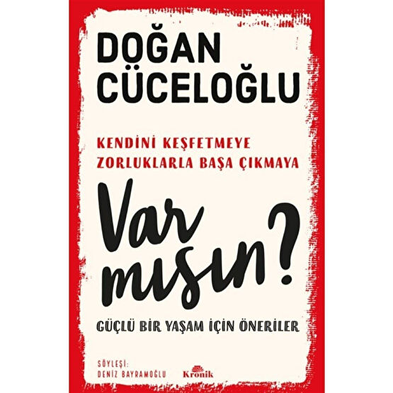 Kronik Kitap Var Mısın ? Kişisel Gelişim Kitapları Fiyatı
