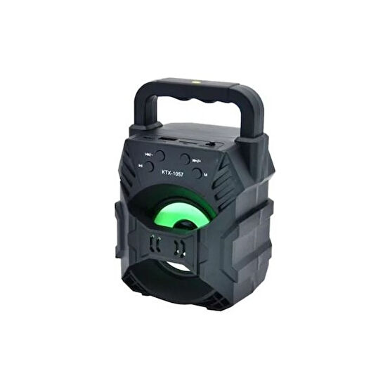 Kts KTS-1057 Işıklı Bluetooth Hoparlör Siyah Docking Hoparlör Fiyatı