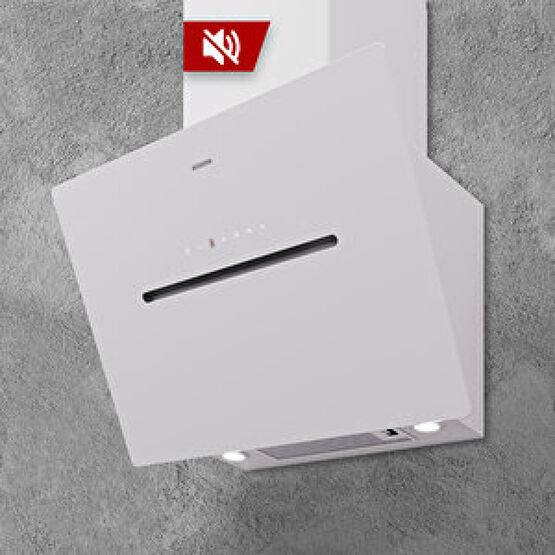 Kügerr D8 Plus 60 Cm Beyaz Cam Ankastre Sessiz Davlumbaz Davlumbazlar Fiyatı