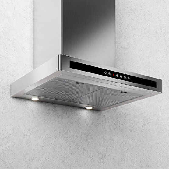 Kügerr F10 60 CM Flat Sessiz Inox Ankastre Davlumbaz Ankastre Davlumbazlar Fiyatı