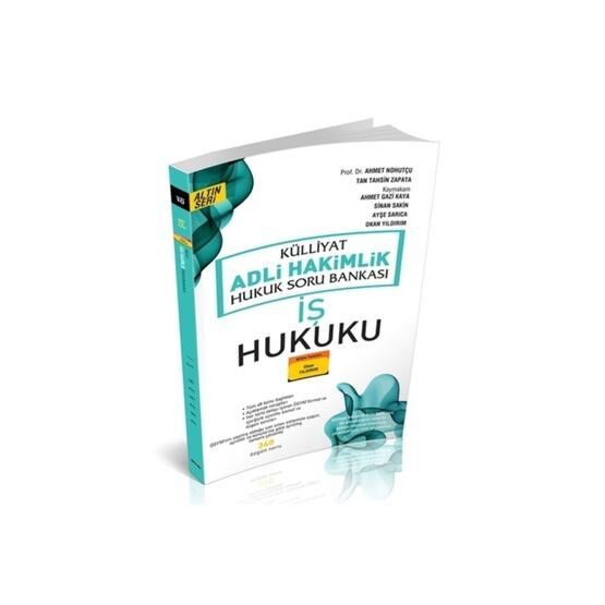 Külliyat 2021 İş Hukuku Soru Bankası Adli Hakimlik Savaş Yayınları - Savaş Yayınevi
