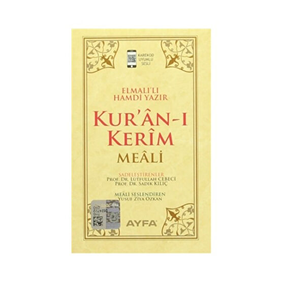 Kur'an-ı Kerim Meali Cep Boy (Ayfa 108) - Elmalılı Muhammed Hamdi Yazır İnceleme Kitapları Fiyatı
