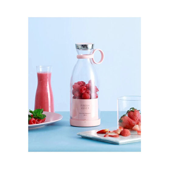 La Clem Taşınabilir Şarjlı Blender - Fresh Juice Blender | Taşınabilir Kablosuz Şarjlı Smoothie El Blender Blenderler Fiyatı