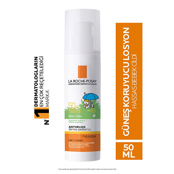 La Roche Posay Anthelios Bebek Güneş Losyonu Spf 50 50 ml Bebek Güneş Kremi Fiyatı
