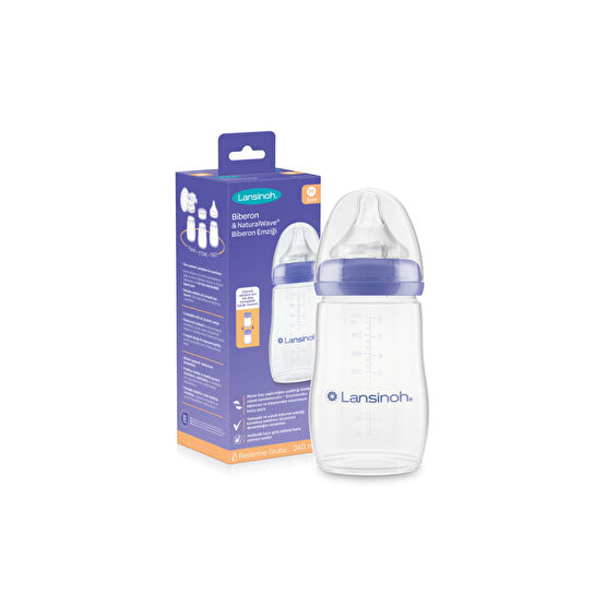 LANSINOH Natural Wave Biberon 240ml Biberon Fiyatı