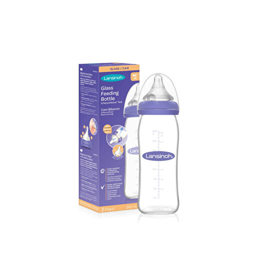 LANSINOH Natural Wave Cam Biberon 240 Ml