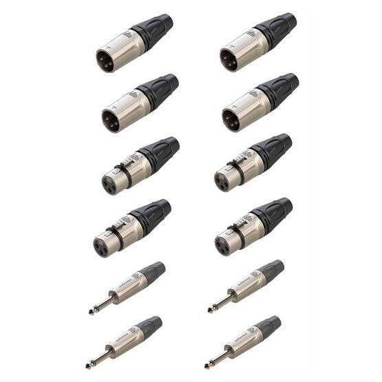 Lastvoice Connection Paket-1 Jak XLR Konnektör Paketi