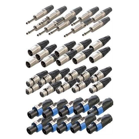 Lastvoice Connection Paket-5 Jak XLR Speakon Konnektör Paketi