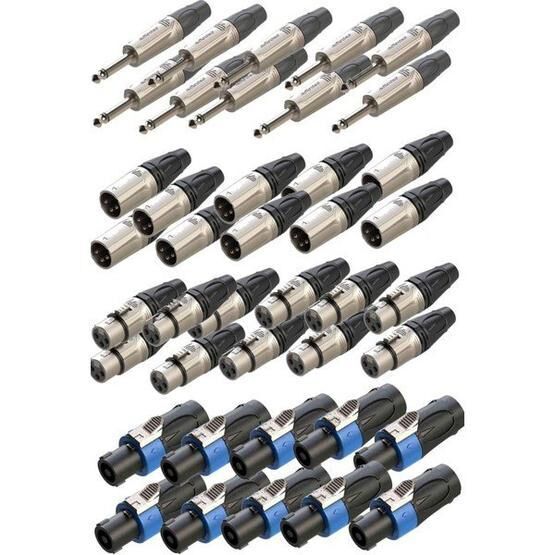 Lastvoice Connection Paket-5 Jak XLR Speakon Konnektör Paketi