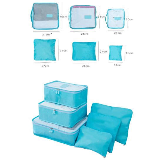 LAUNDRY POUCH Mavi Seyahat Organizeri Bavul / Valiz Fiyatı