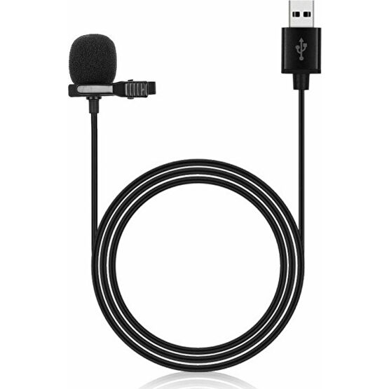 Lavalıer JH-044 USB Girişli Yaka Mikrofonu Bilgisayar Mikrofonu Fiyatı