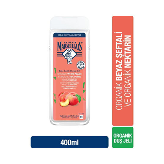 Le Petit Marseillais Şeftali Ve Nektarin Duş Jeli 400ml Duş Jelleri ve Banyo Köpükleri Fiyatı