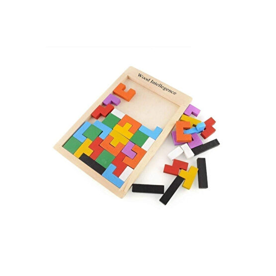 Learning Toys Eğitici Ahşap Blok Tetris Zeka Oyunu Ahşap Oyuncaklar Fiyatı