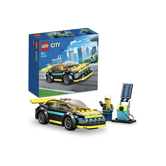 LEGO ® City Elektrikli Spor Araba 60383 - 5 Yaş ve Üzeri Çocuklar için Oyuncak Yapım Seti (95 Parça) Legolar ( Yapım Oyuncakları ) Fiyatı