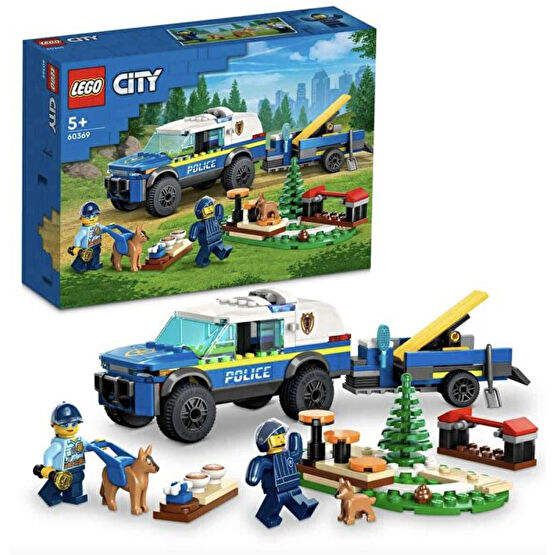 LEGO City Mobil Polis Köpeği Eğitimi 60369-5 Yaş Ve Üzeri Çocuklar Için Oyuncak Yapım Seti (197 PARÇA) Legolar ( Yapım Oyuncakları ) Fiyatı