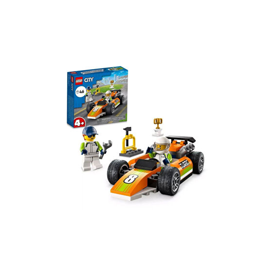 LEGO City Yarış Arabası 60322-4 Yaş Ve Üzeri Çocuklar Için Tasarlanmış Oyuncak Yapım Seti (46 PARÇA)