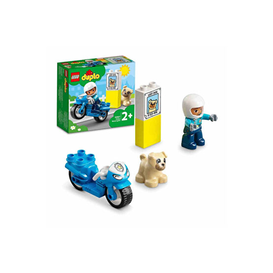 LEGO Duplo Kurtarma Polis Motosikleti 10967.