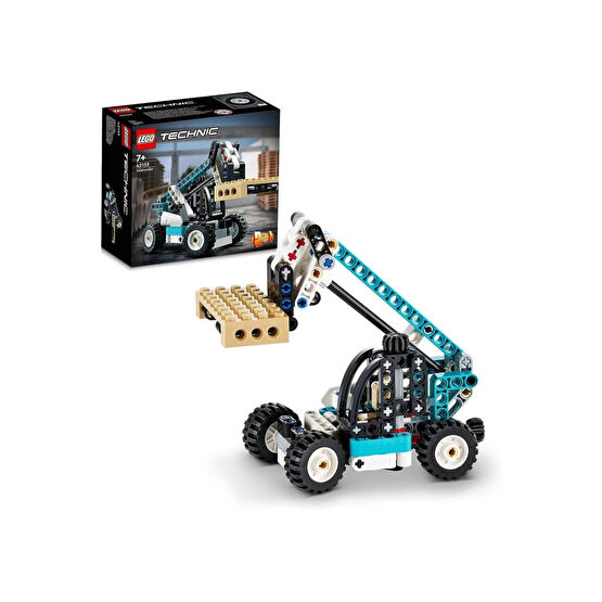 LEGO ® Technic Teleskopik Yükleyici 42133 – Araç Sevenler İçin Koleksiyonluk Yapım Seti (143 Parça)