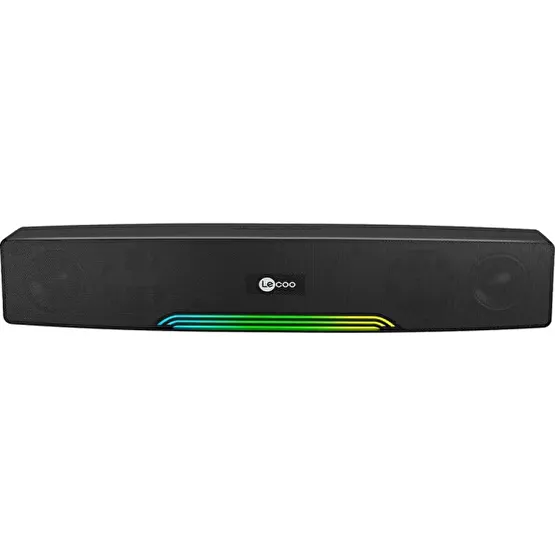 Lenovo Lecoo DS109 Bluetooth/AUX/TF KART/USB Stereo 10W Soundbar Taşınabilir Hoparlör Siyah Ev Sinema Receiverları Fiyatı