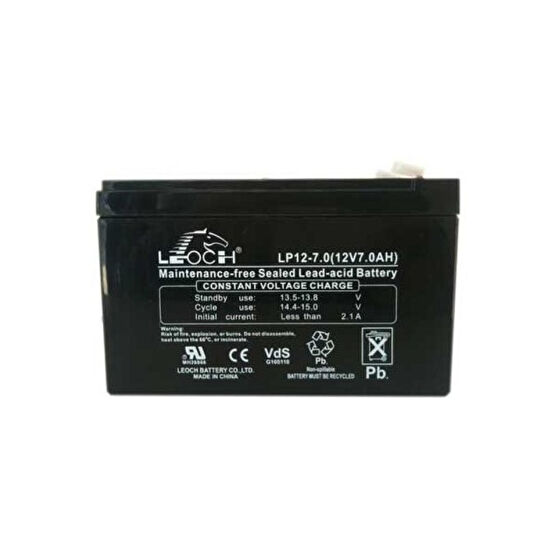 Leoch 12V 7AH Bakımsız Kuru Akü BT-BI20010 Kesintisiz Güç Kaynakları (UPS) Fiyatı