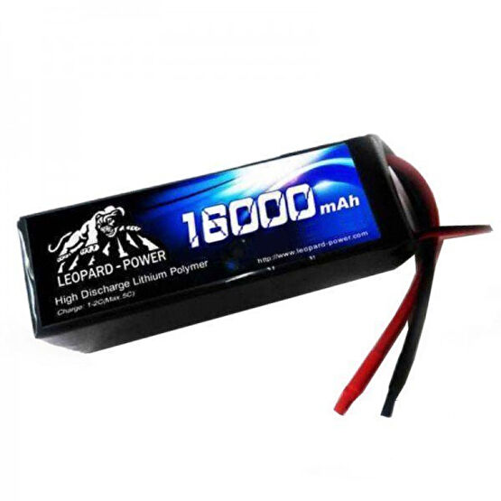 Leopard Power 16000 mAh 22.2V 6S 25C UAV & Multirotor Lipo Batarya Pil Drone Aksesuarları Fiyatı