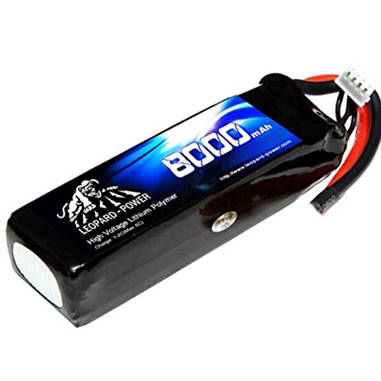 Leopard Power 8000 mAh 14.8V 4S 25C UAV & Multirotor Lipo Batarya Pil Drone Aksesuarları Fiyatı