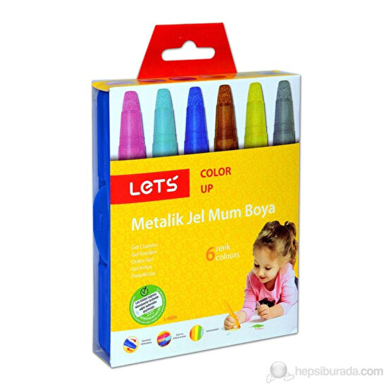 Lets 6686 Jel Mum Boya Metalik 6 Renk Mum Boya Fiyatı