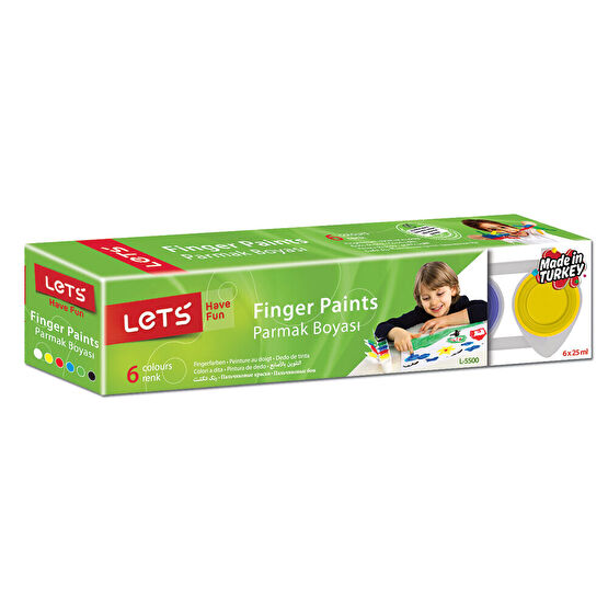 Lets Parmak Boyası 25 Gr. 6 Renk Yüz & Parmak Boyası Fiyatı