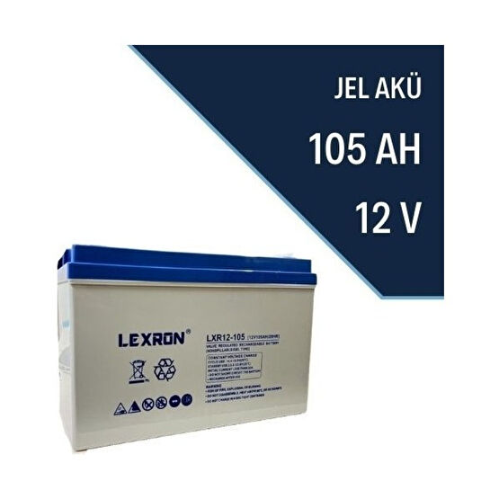 Lexron 105AH Jel Akü Kesintisiz Güç Kaynakları (UPS) Fiyatı