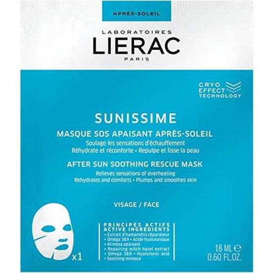 Lierac Sunissime After Sun Soothing Rescue Mask 18 ml Güneş Sonrası Kremler ve Losyonları Fiyatı