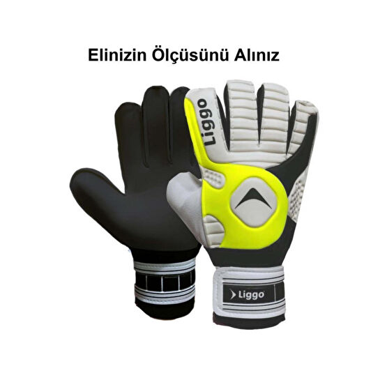 Liggo Reflex Çocuk Kaleci Eldiveni Bilek Bandajlı 5-6-7 Numara 7 Beden Futbol Malzemeleri Fiyatı