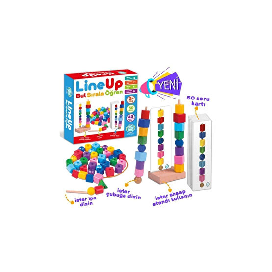 line up Circle Toys Line Up  Bul Sırala Öğren Eğitici Oyuncak Fiyatı