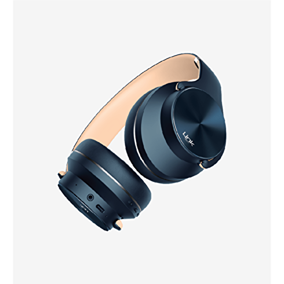 Li̇nktech HP6 Plus Premium 2'si 1 Arada Süper Bas ve Hoparlörlü Gece Mavisi Bluetooth Kulak Üstü Kulaklık Bluetooth Kulaklık Fiyatı
