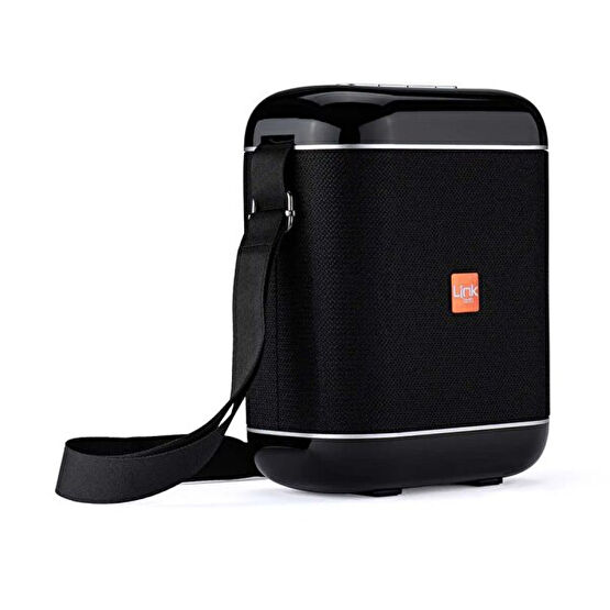 Li̇nktech M250 Radyolu Siyah Taşınabilir Mikrofonlu Bluetooth Hoparlör Bluetooth Hoparlör Fiyatı