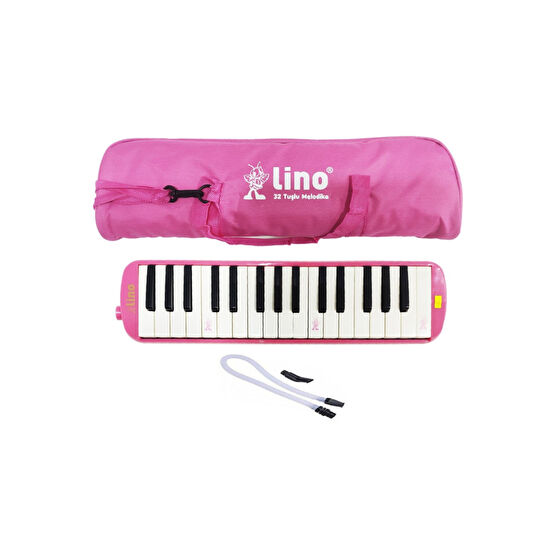 Lino 32 Tuşlu Melodika Bez Çanta Pembe Oyuncak Müzik Aletleri Fiyatı