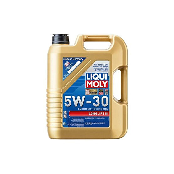Liqui Moly Longlife III 5W-30 5 L Motor Yağı (Üretim Yılı: 2023) Motor Yağı Fiyatı